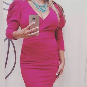 Fuschia dress# New